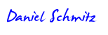 Daniel Schmitz Signatur